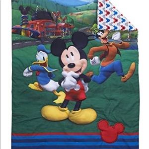 Disney Mickey's Big Adventure 4Pc Toddler Bed Set